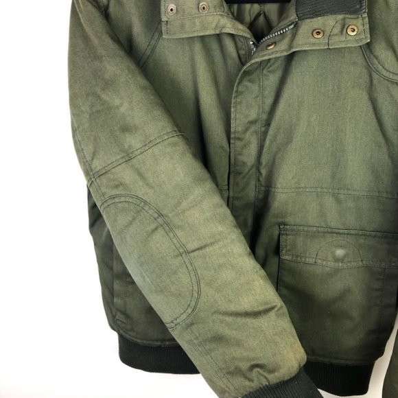 H&M Jackets & Coats Hm Mens Green Bomber Jacket Poshmark